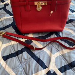 Michael kors red bag