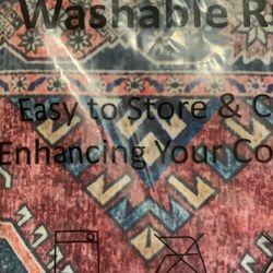 Kuta Bohu Runner Washable Rug ( 2’. X 3’)