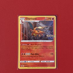 Charizard 010/078 Holo Rare Pokémon 2022 Sword & Shield GO NM