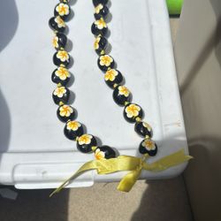 Hand Painted Hawaiian Necklace