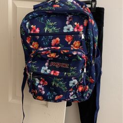 Brand New Flower Jan Sport Backpack