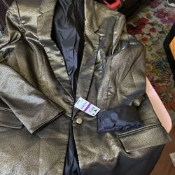Metallic Gold Blazer