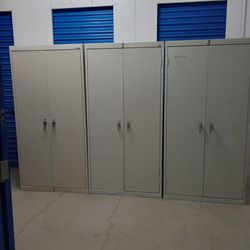 Metal Storage Cabinet With Key $200 Each