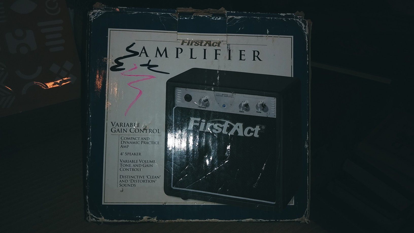 First Act Guitar Practice Amplifier, Black