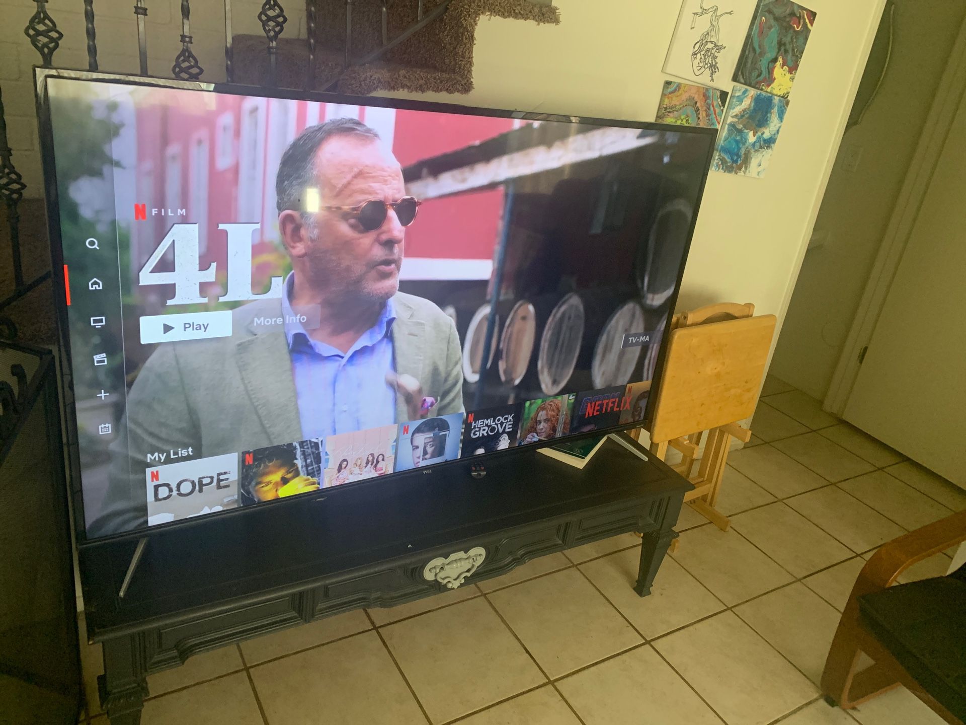 65” 4K smart tv