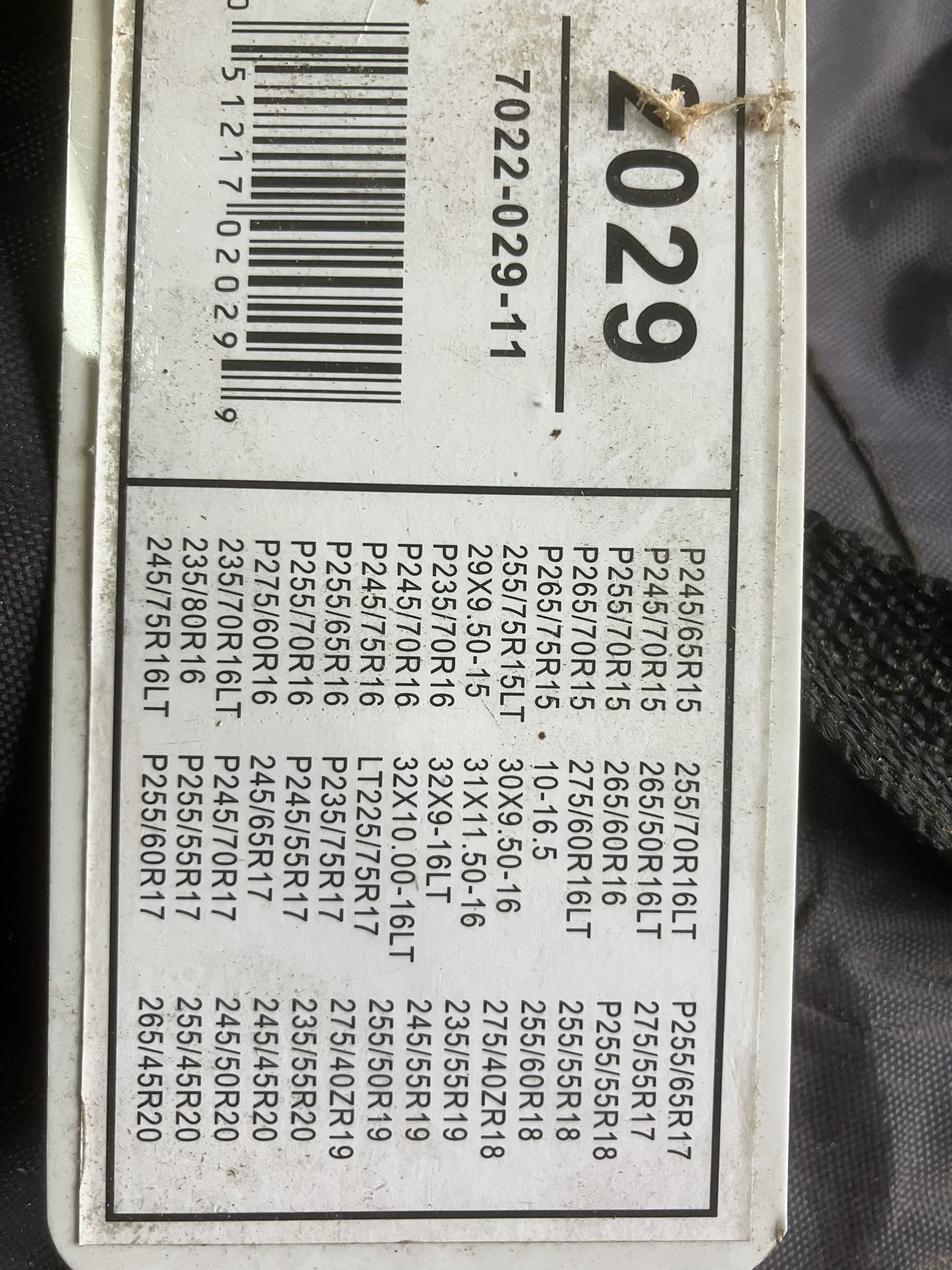 SUV, Light Truck Tire Chains 