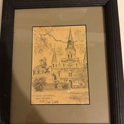 DON DAVEY NEW ORLEANS ST LOUIS CATHEDRAL circa 1976