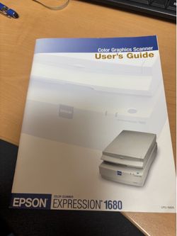 Epson expression 1680 color scanner