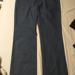 New Wrangler Cowboy Cut Slim Fit Blue Jeans 40x34