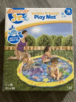 Banzai 54in-Diameter Sprinkle Splash Play Mat