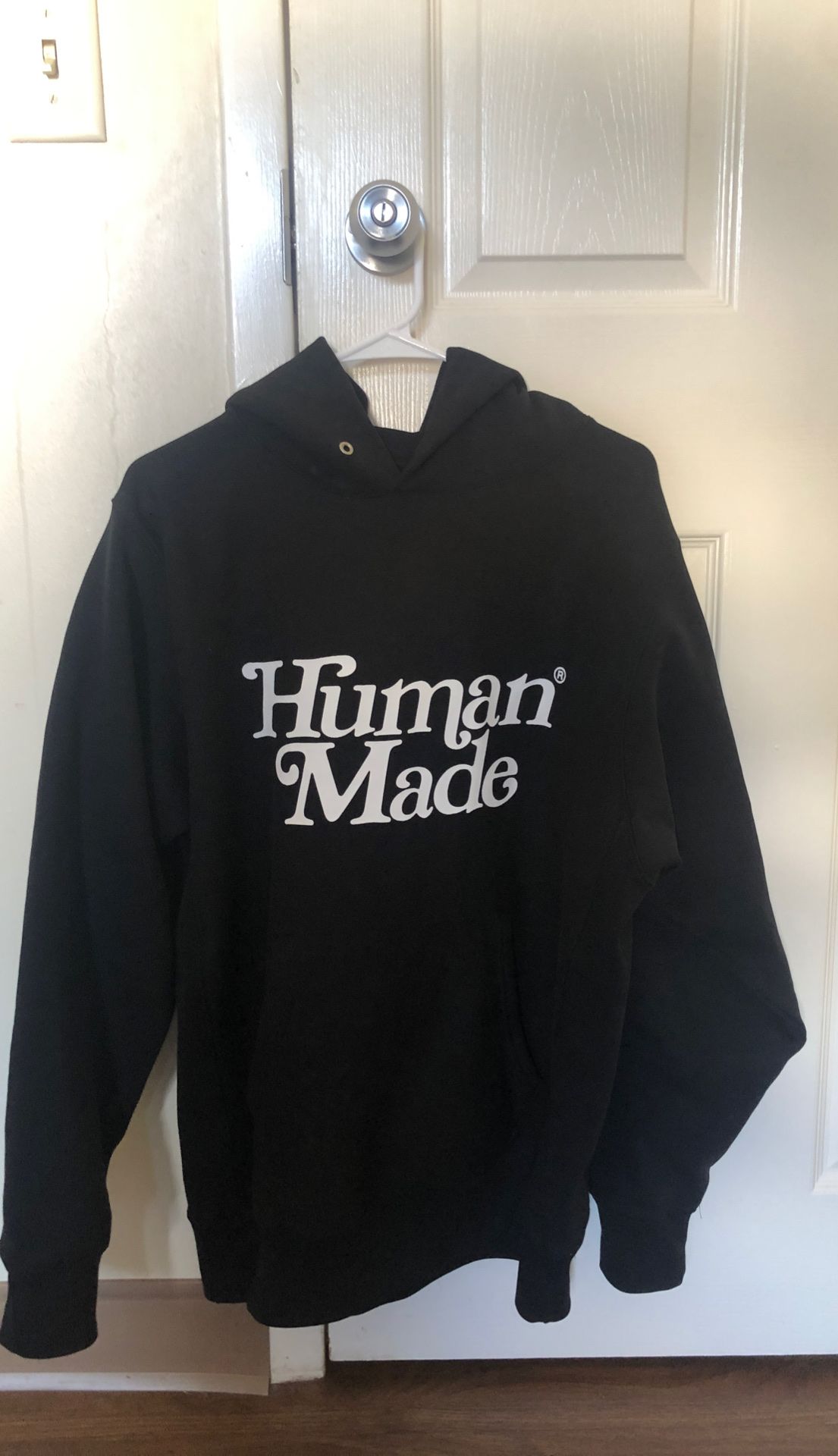 Human made girls don’t cry black hoodie large