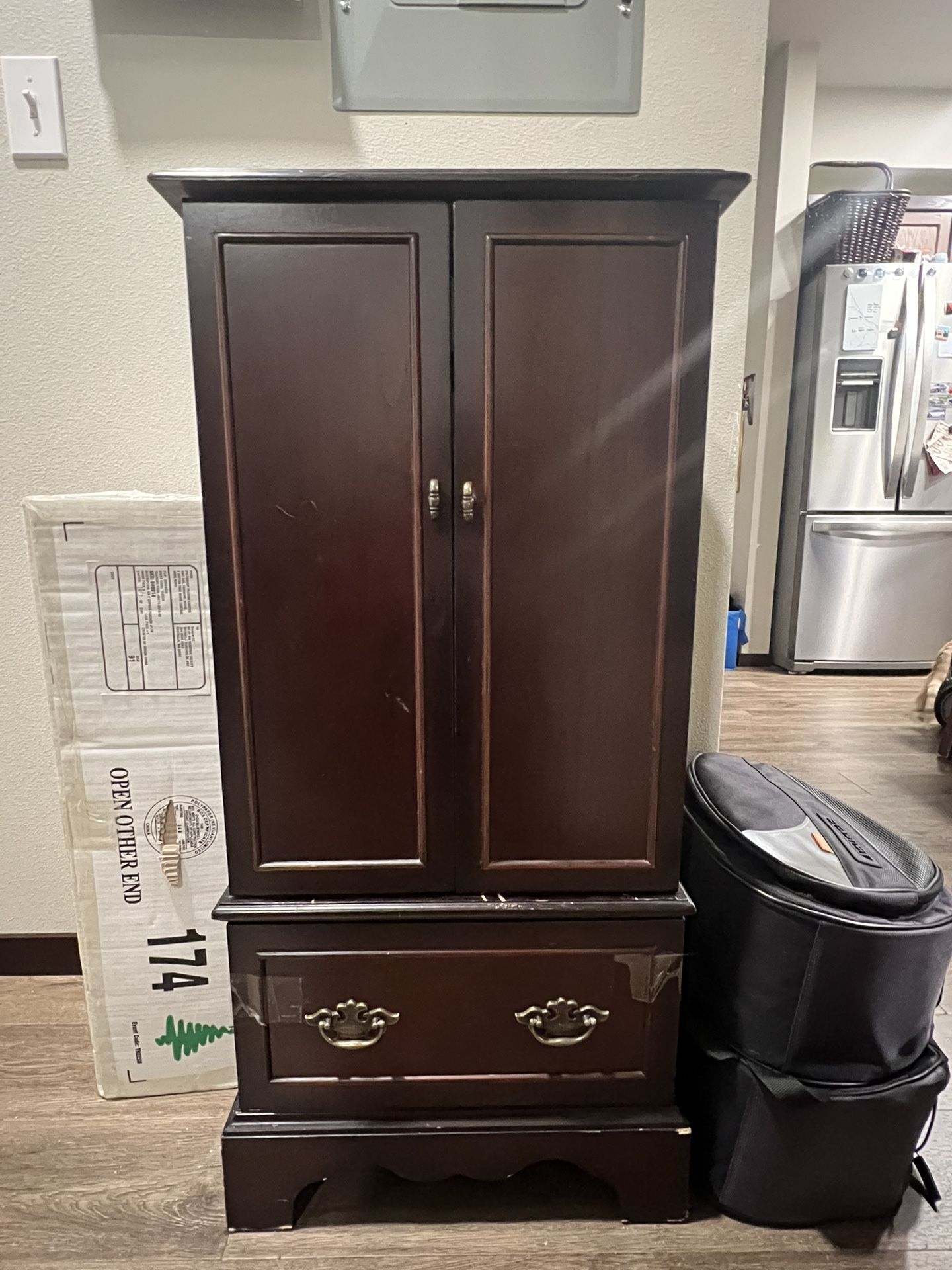 Vintage Jewelry Armoire