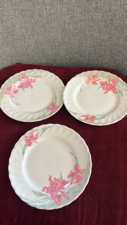 Set of 3 Floral’s Pattern Dish-6” 大華窰