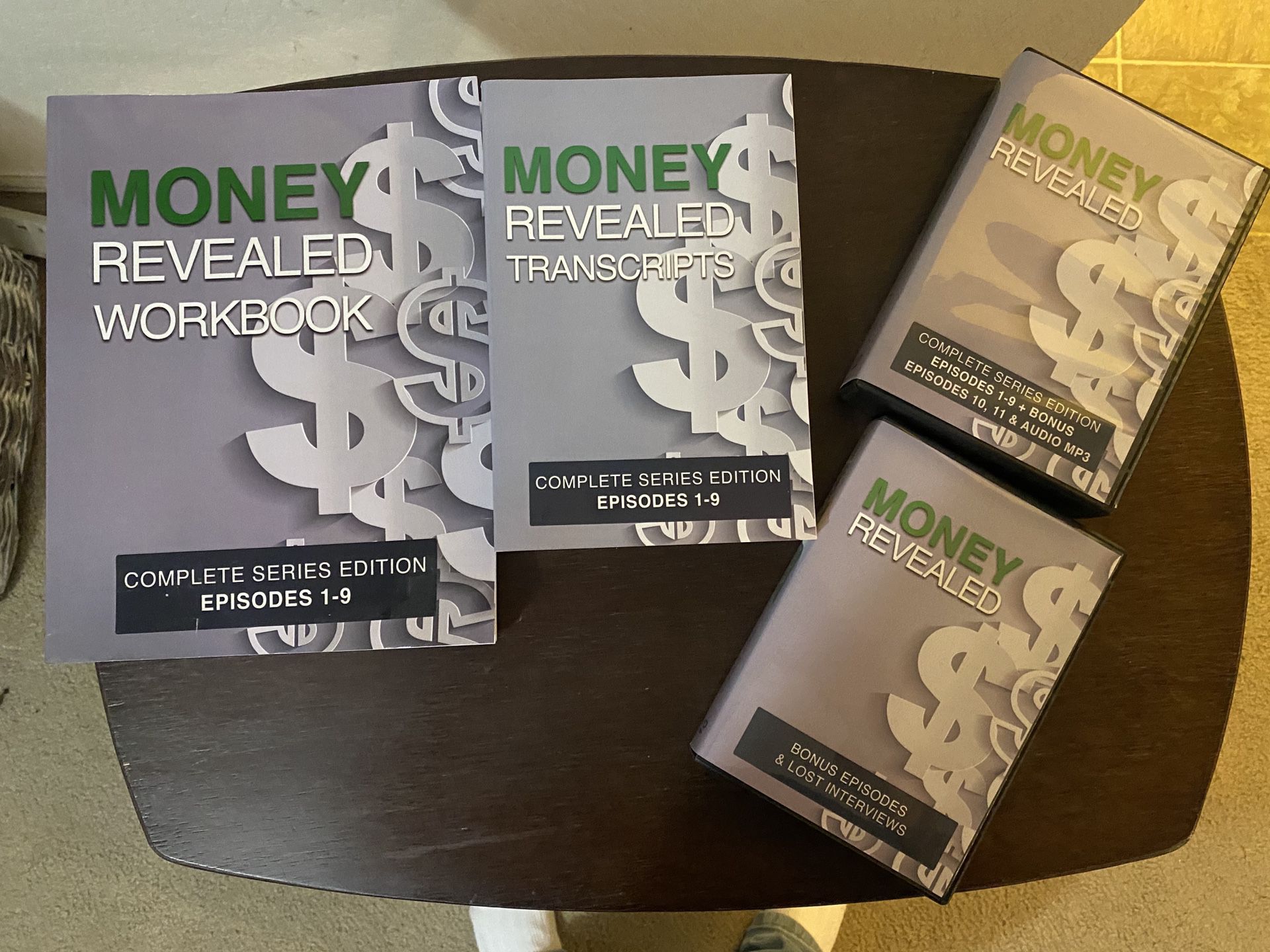 “Money Revealed” books and CDs