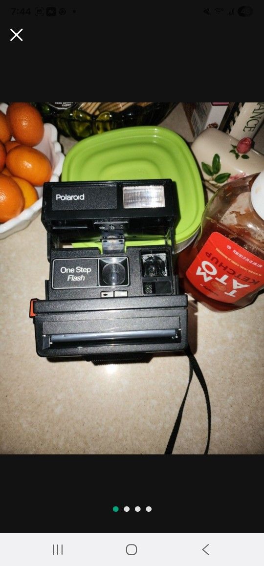 Polaroid One Step Flash Works Great