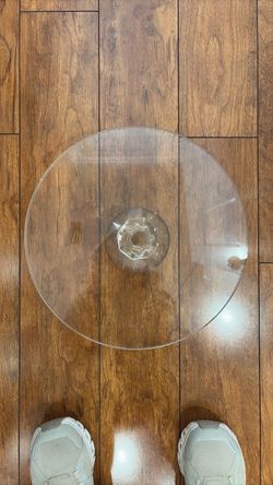 Crystal/glass cake stand
