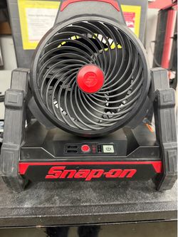 Snap-on heavy duty fan