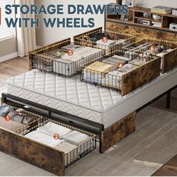 Bed With Storage 
