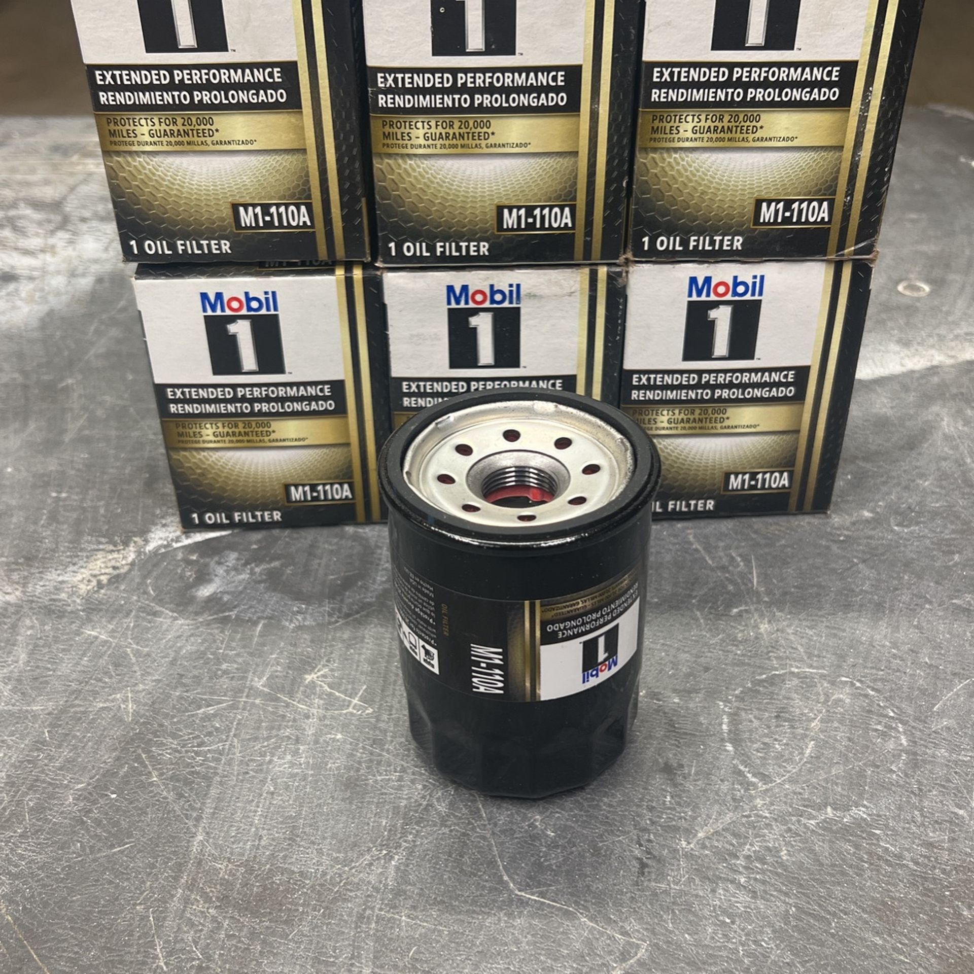 Mobil 1 Oil Filter M1-110A (Quantity of 6)