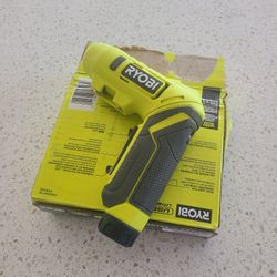 Cordless Ryobi Screwdriver With Battery