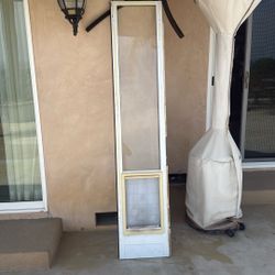 Ideal Pet Products Fast Fit Pet Patio Door White 