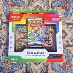 Pokemon First Partner Illustration Collection (Series 1)
