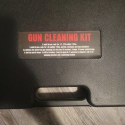 Unused gun cleaning kit