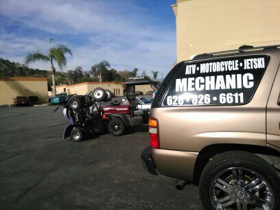 Mechanic atv motorcycle scooter