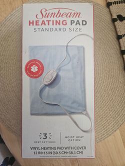 Brand New Sunbeam Heating Pad in Box!
