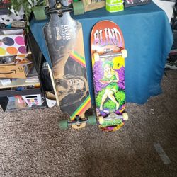 Longboard And Skateboard For Sale. 