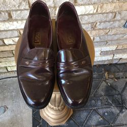 Men Brown Loafers Size 8
