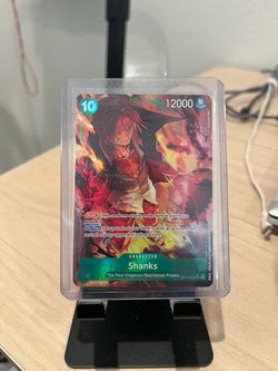 One Piece TCG Shanks OP17-022 Holo Card