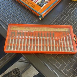 Precision Screwdriver And Tool Set