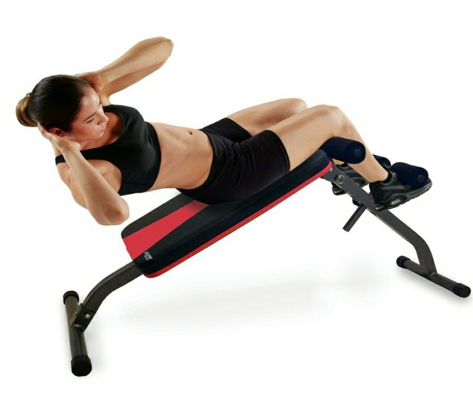 Foldable Ab Crunch Sit-up Bench, Ab Workout
