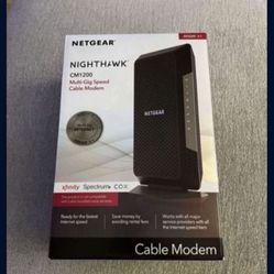 NETGEAR - Nighthawk 32 x 8 DOCSIS 3.1 Cable Modem - Black-Xfinity Customers  