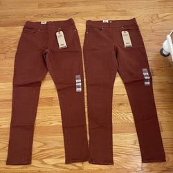 LEVIS Sculpt Shaping Legging I have 2 one size 27 and another in size 29.,, Mid Rinse , Whit Pokest,  With reinforcement in the part of the abdomen