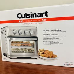 Cuisinart Air fryer Toaster Oven, Retail For $300 Asking $180 Brand New Sealed !!! 