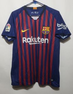 NIKE FC BARCELONA 2018-19 MESSI #10 JERSEY MENS SIZE SMALL