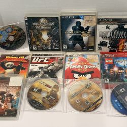 Playstation 3 Games Lot Bundle PS3