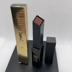 YSL The Slim Velvet Radical Matte Lipstick Shade 315 Boundless Maroon