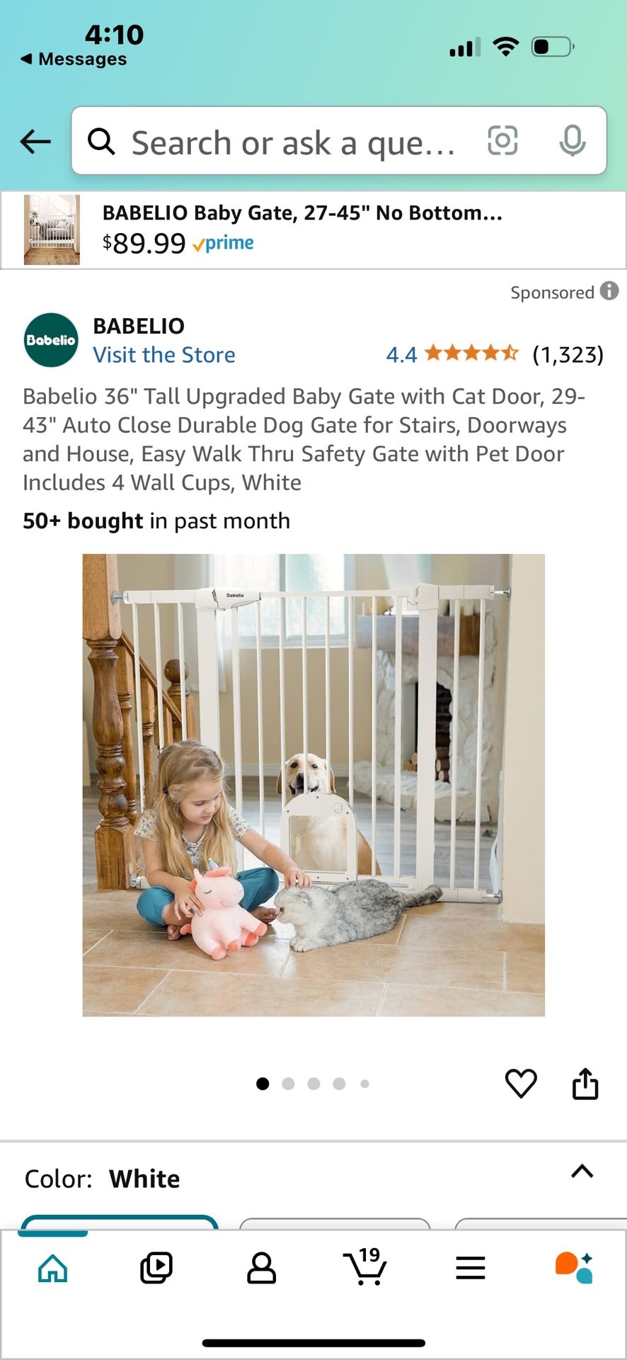 Babelio Baby Gate