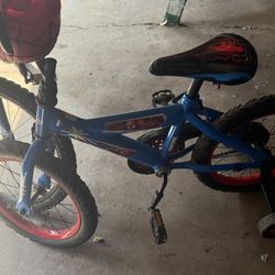 Kids Spider Man Bike