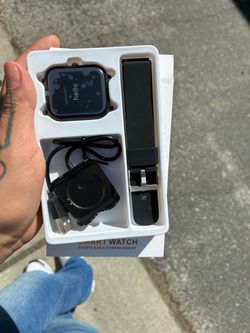 Black smart watches