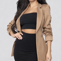 Beige blazer (small)