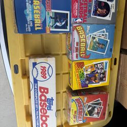 Baseball And Basketball Card Boxes 