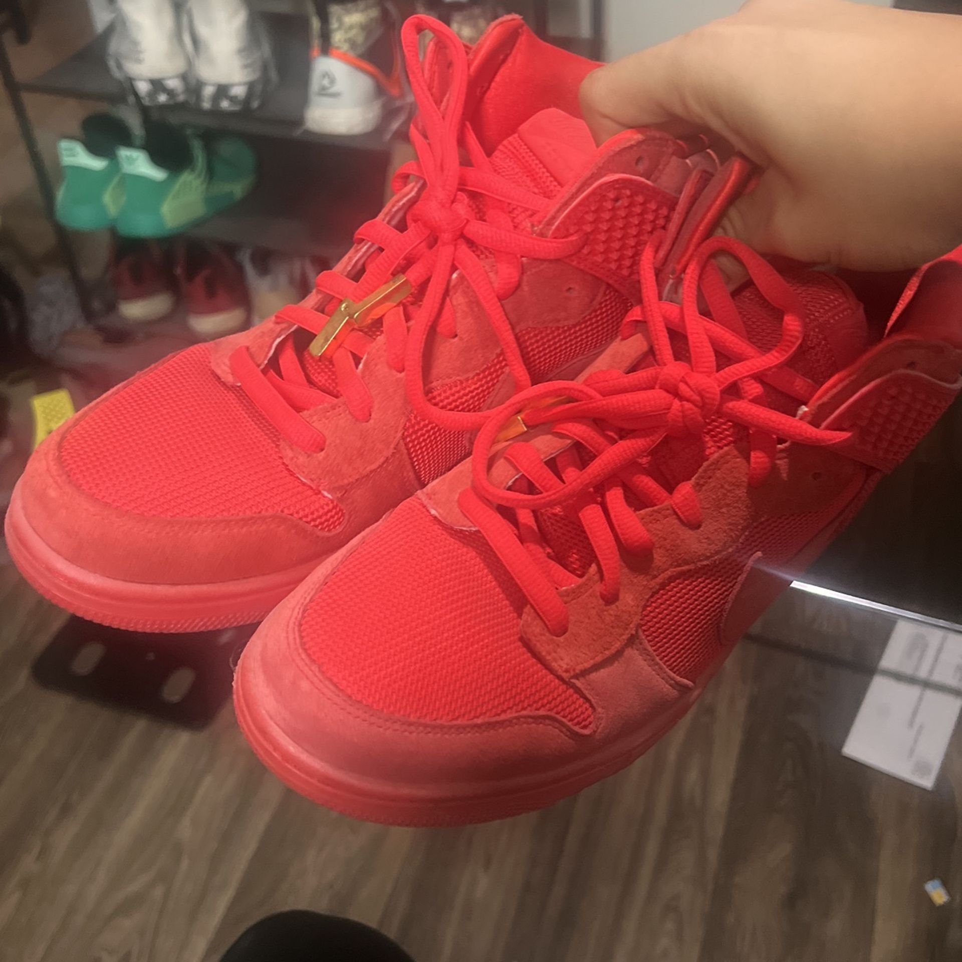 Nike Dunk High Cmft Red October