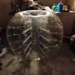 VEVOR 1PCS Inflatable Bumper Ball 4 FT / 1.2M Diameter, Bubble Soccer Ball, Blow
