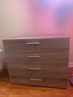 (2) Rustic Wooden Dressers