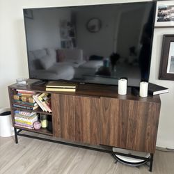 Wood TV stand 