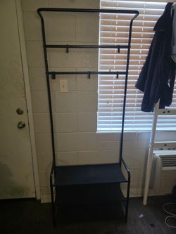 Shoe rack and hangers